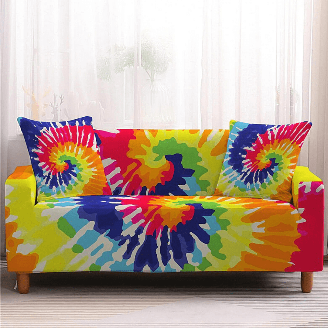 "The Tie-Dye Obsession" | Couch Covers With Tie-Dye Patterns - Sofa Skin™