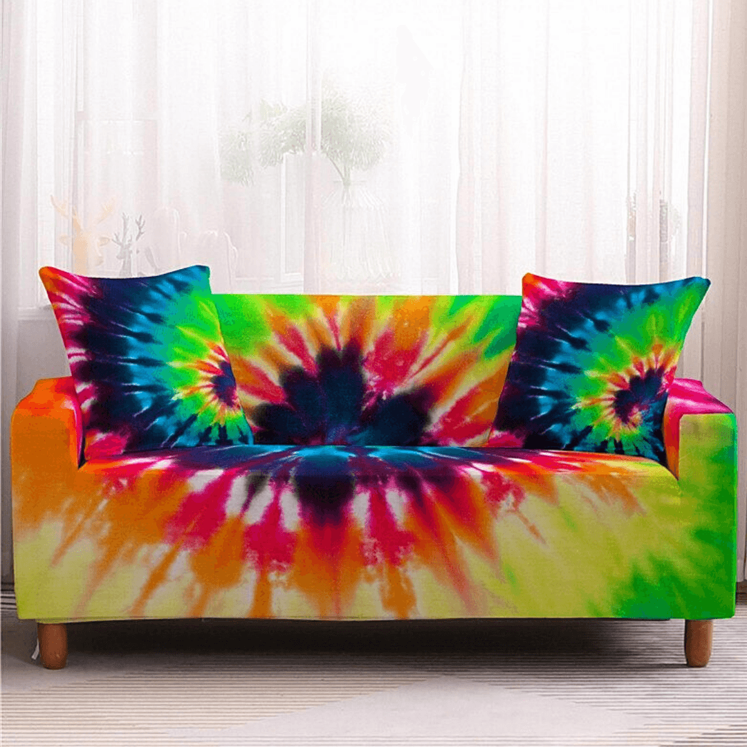 "The Tie-Dye Obsession" | Couch Covers With Tie-Dye Patterns - Sofa Skin™