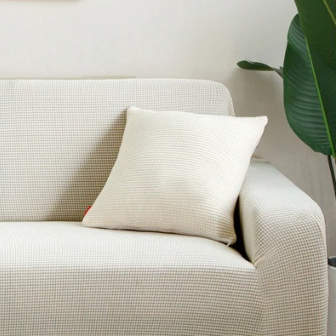 2 Pack / 4 Pack Throw Pillowcase | Square Jacquard Collection - Sofa Skin™