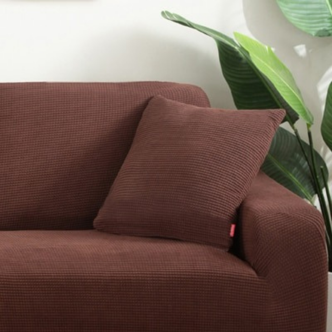 2 Pack / 4 Pack Throw Pillowcase | Square Jacquard Collection - Sofa Skin™