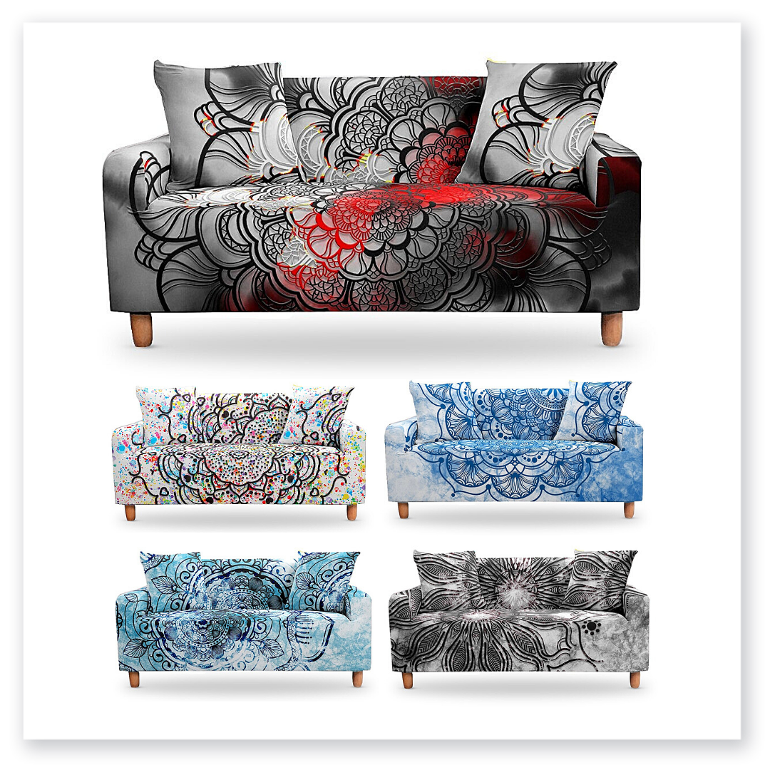 "Radical Mandala" | A Collection Designed By Mathea Jensen - Sofa Skin™