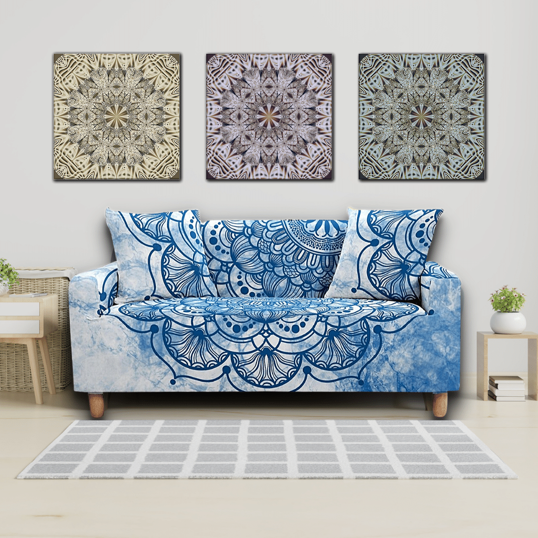 "Radical Mandala" | Couch Covers With Mandala Patterns - Sofa Skin™