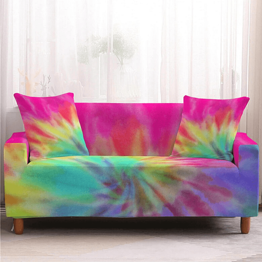 "The Tie-Dye Obsession" | Couch Covers With Tie-Dye Patterns - Sofa Skin™