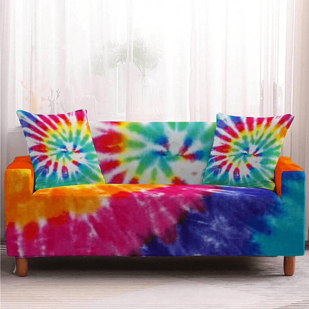 "The Tie-Dye Obsession" | Couch Covers With Tie-Dye Patterns - Sofa Skin™